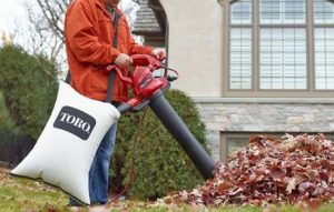 leaf vacuum mulcher