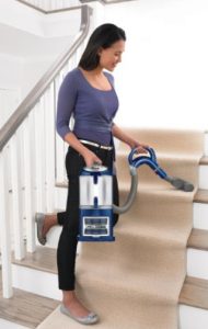 Shark Navigator Lift-Away Deluxe NV360 Upright Vacuum Review - Shark NV360 - Shark Navigator NV360 Stairs