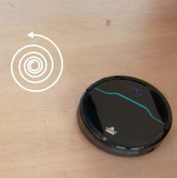 Bissell EV675 Robot Vacuum Review - Spiral Spot Mode