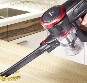 MOOSOO Cordless Stick Vacuum Review - Handheld Mode