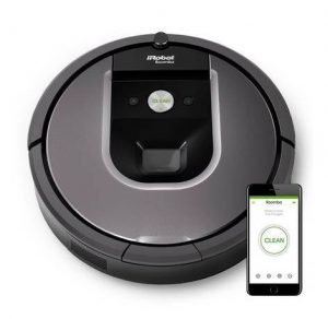 Best Vacuum for Bad Back - iRobot Roomba 960 Robot Vacuum
