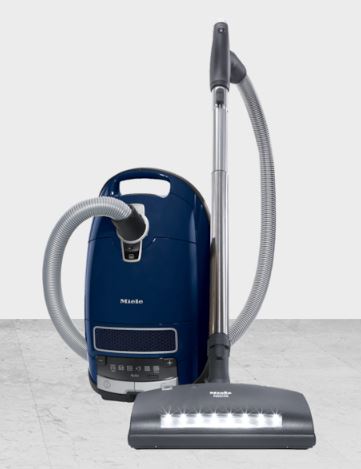 Miele Complete C3 Marin Canister HEPA Canister Vacuum Cleaner - Best Vacuum for Large Family