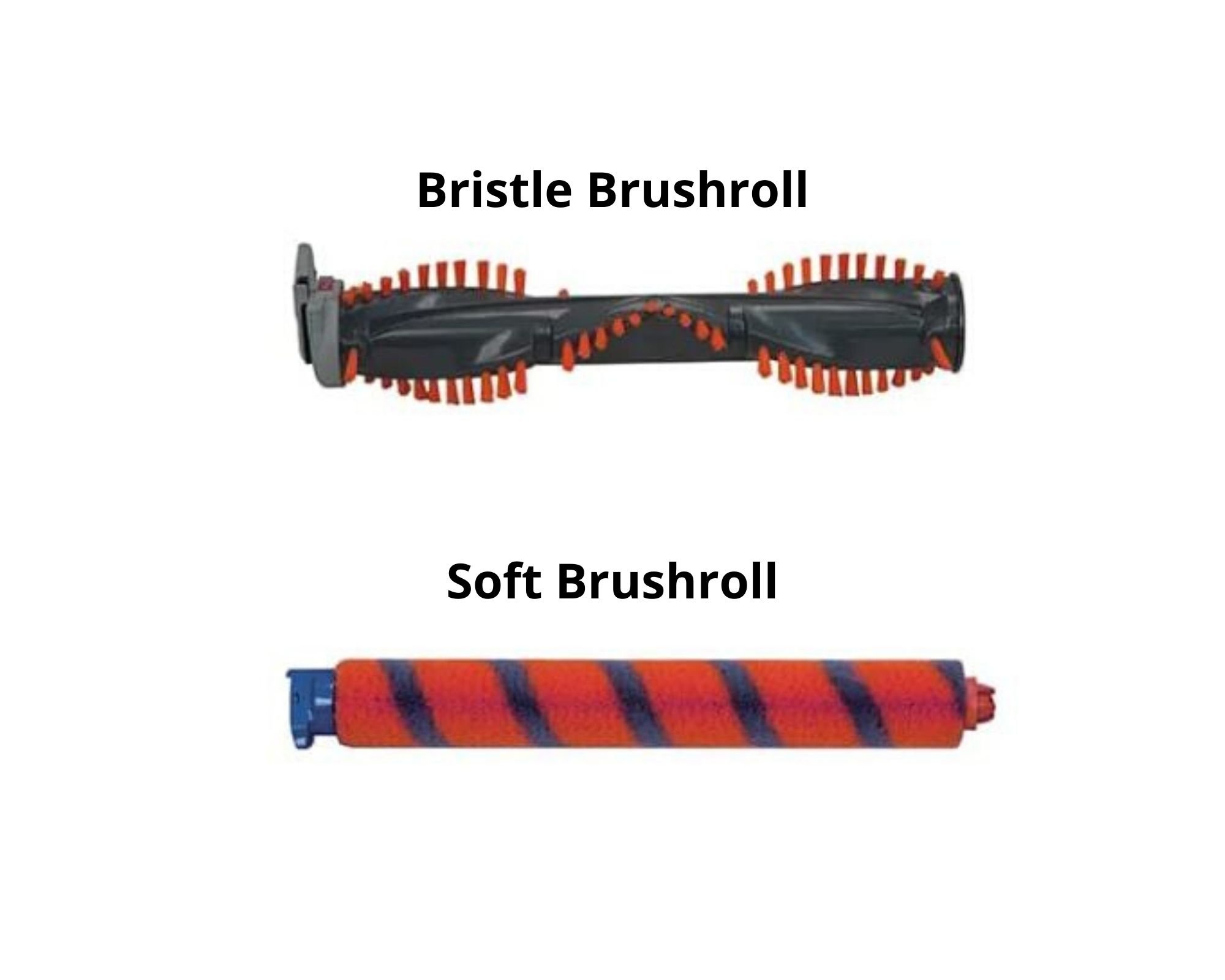 Shark NV752 vs NV803 - Bristle Brushroll and Soft Brushroll