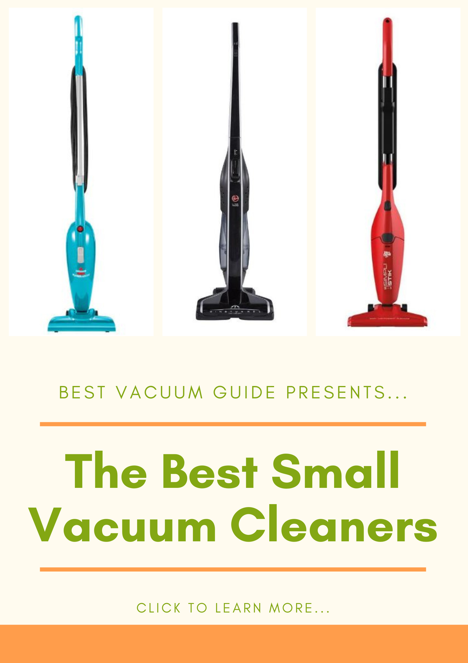 Best small vacuum cleaners