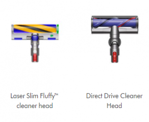 Cleaner heads - Dyson V12 Detect Slim Review - Dyson V12 Detect Slim Absolute Extra vs Total Clean vs Fluffy Comparison